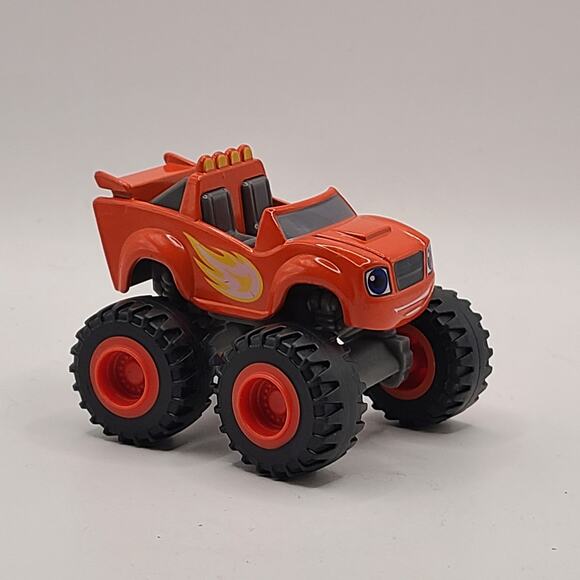 Original ~ Blaze and the Monster Machines ~ Diecast Red Truck 2014 Nick Jr Rare - Picture 1 of 5